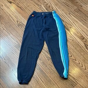 Aviator Nation dark blue sweatpants. Size XS.